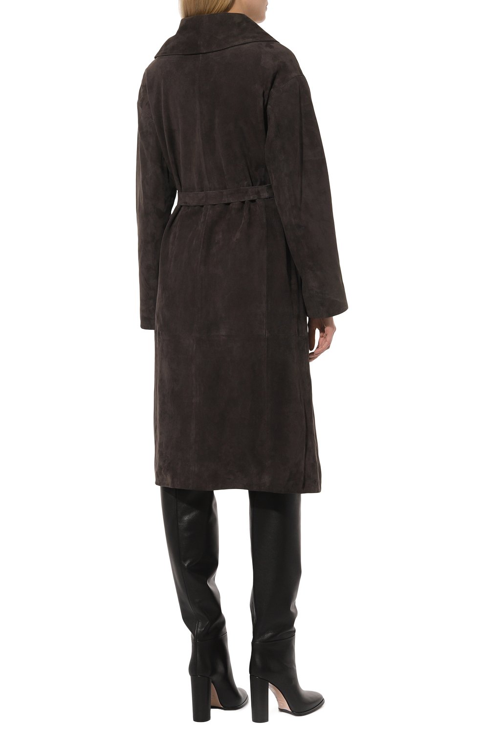 Замшевое пальто VENERA M., арт. 23123SP/110VM, фото 4