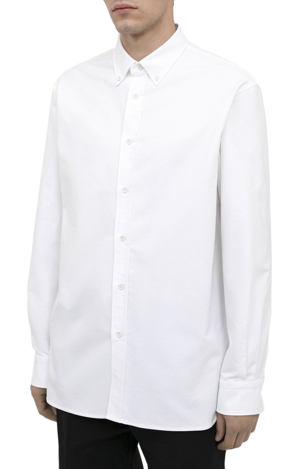 Хлопковая рубашка BOTTEGA VENETA, арт. 627781/VKU90, фото 3