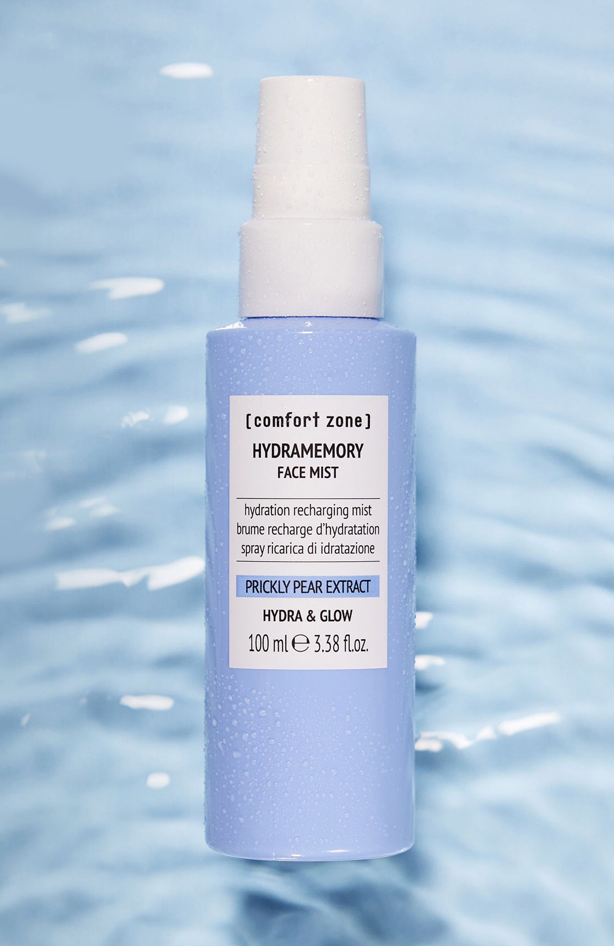Увлажняющий и придающий сияние мист для лица hydramemory (100ml) COMFORT ZONE, арт. 12262, фото 3
