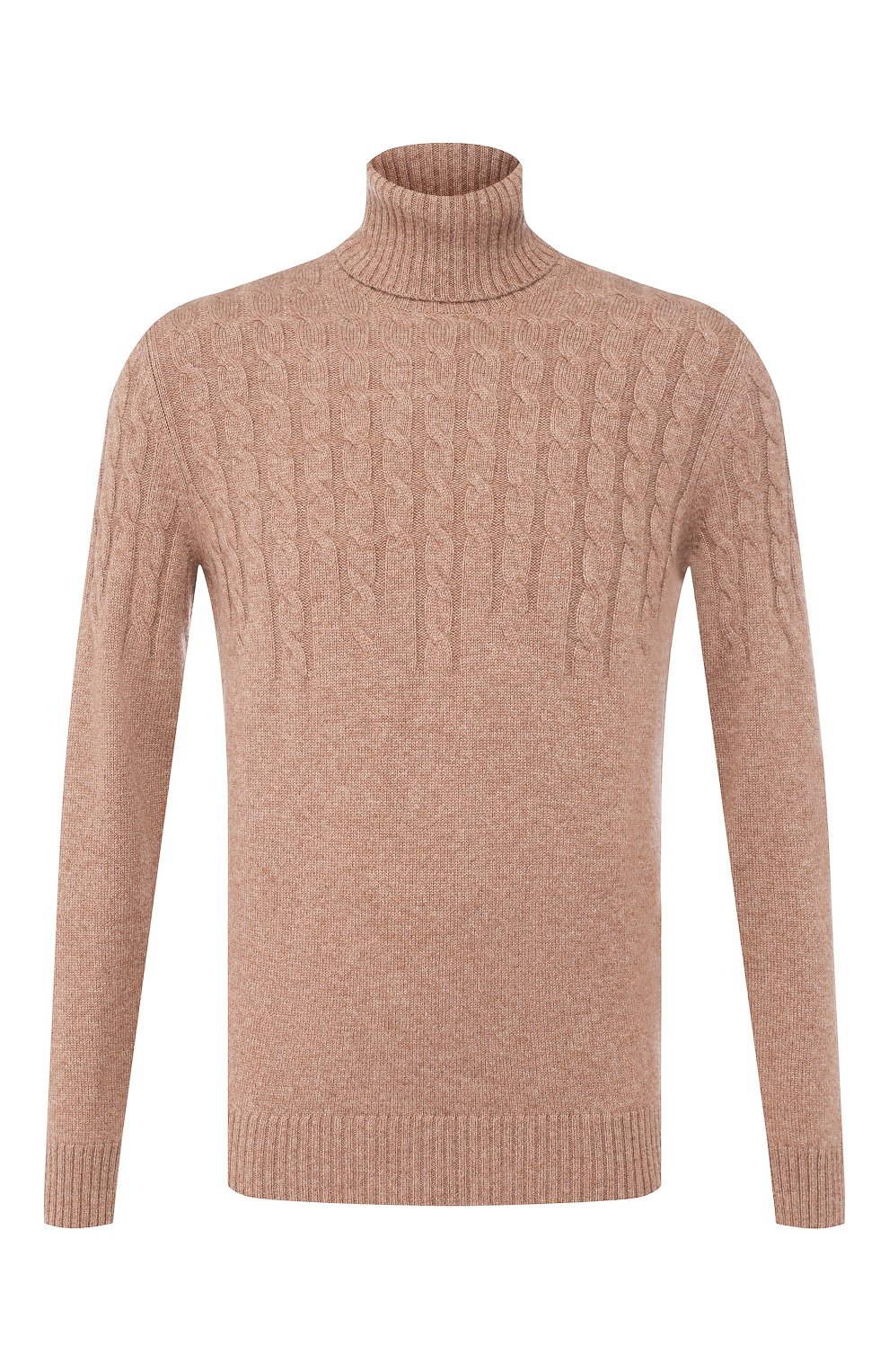 Кашемировый свитер FIORONI бежевого цвета по цене 79550 руб., арт. M19002D1, фото 1 Кашемировый свитер FIORONI, арт. M19002D1, фото 1