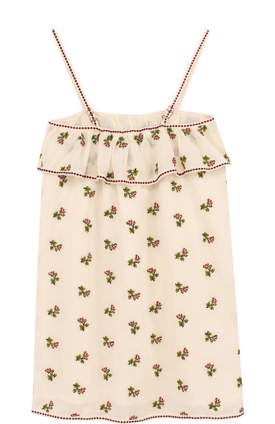 Мини-сарафан с вышивкой на тонких бретельках LES COYOTES DE PARIS, арт. 330654, фото 2