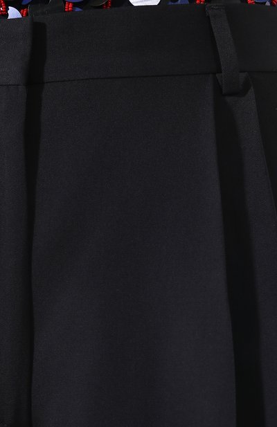 Шерстяные брюки DRIES VAN NOTEN темно-синего цвета по цене 47950 руб., арт. 191-10920-7228, фото 5 Шерстяные брюки DRIES VAN NOTEN, арт. 191-10920-7228, фото 5