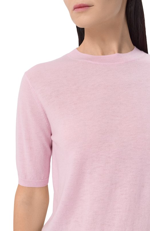 Пуловер из шерсти и кашемира Weekend Max Mara WKDMAREA Розовый  WKDMAREA Фото 5