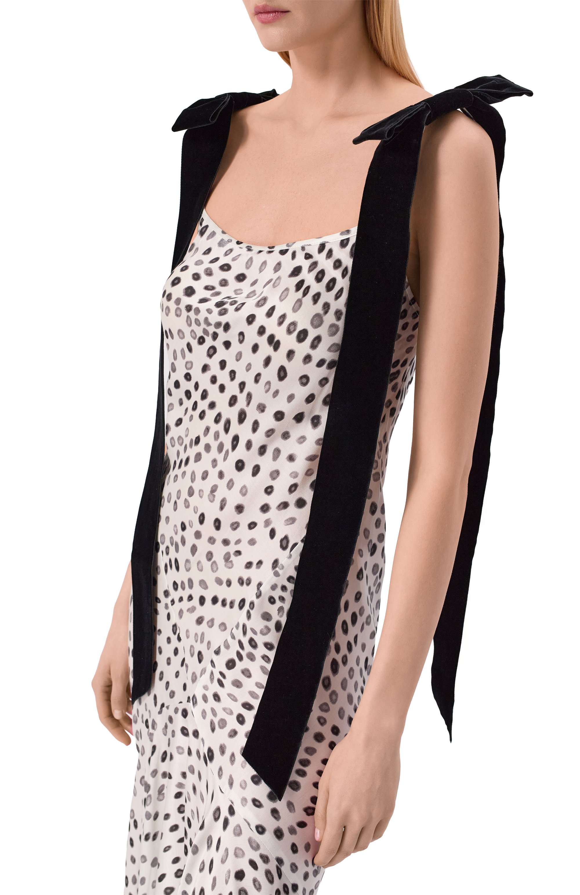 Платье из вискозы и шелка NINA RICCI, арт. 26PCR0029/VI0551, фото 4