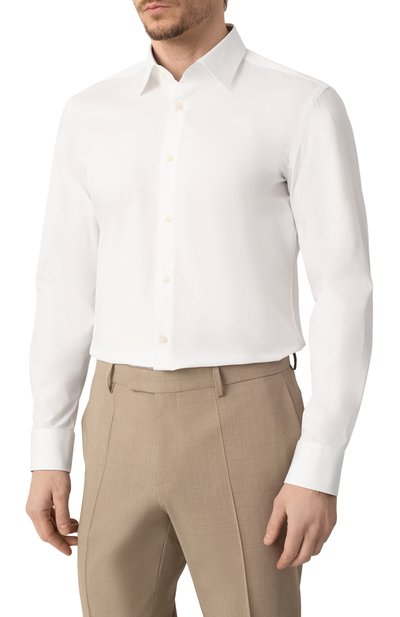 Хлопковая сорочка BOSS, арт. 50519859, фото 3