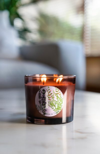 Свеча lavender &amp; thyme (200g) PERNICI, арт. 8001962089579