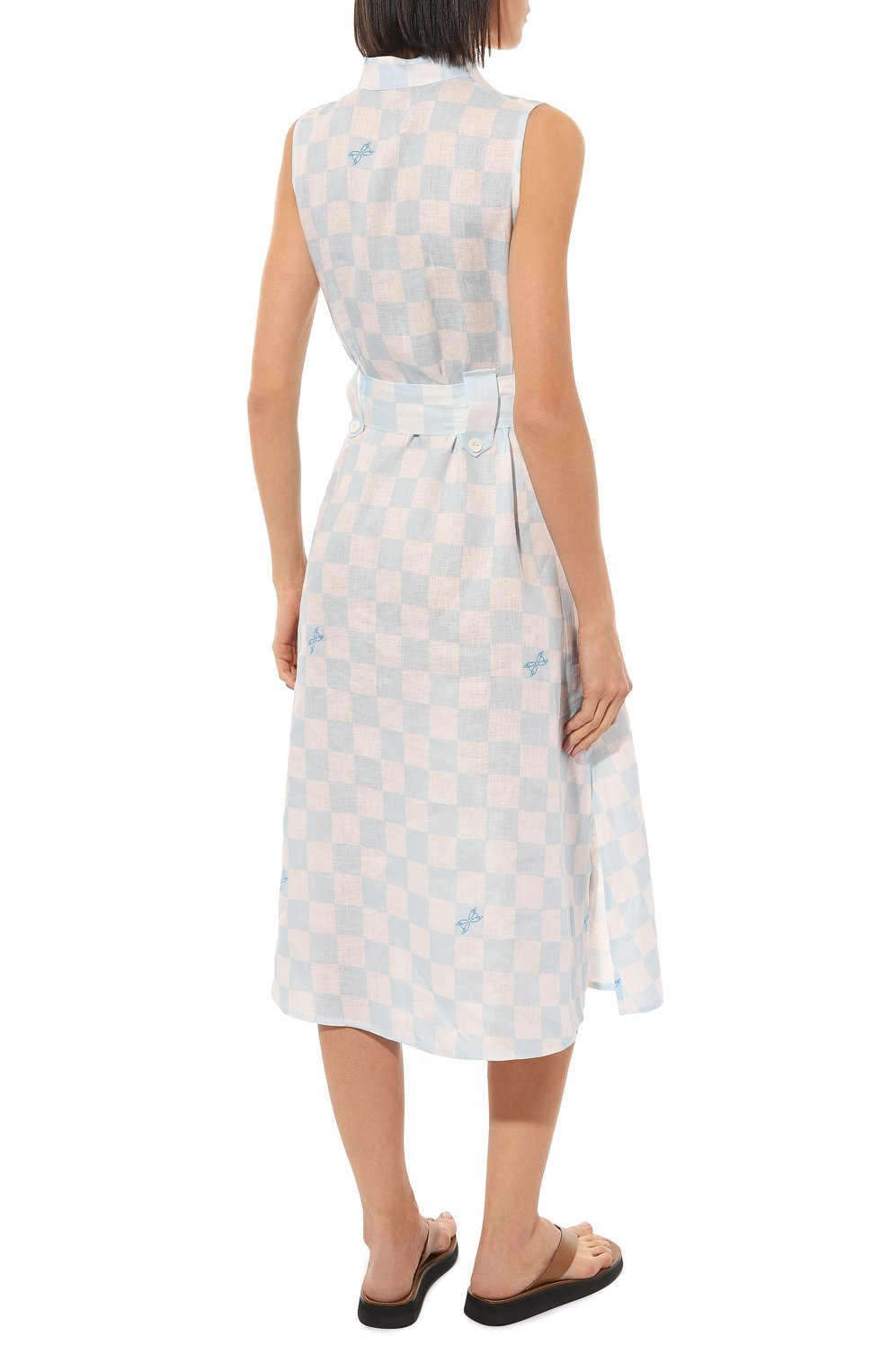 Льняное платье A MERE CO, арт. AMC-RSS23-036CHRS, фото 4