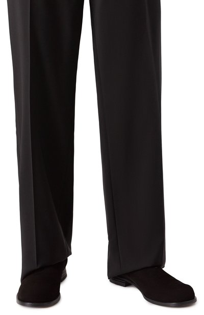 Замшевые оксфорды 675 CLABRY черного цвета по цене 54800 руб., арт. 675, фото 3 Замшевые оксфорды 675 CLABRY, арт. 675, фото 3