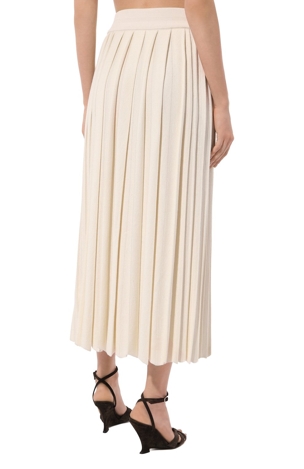 Юбка из шелка и кашемира FREEAGE, арт. W25.SK036.6030.101, фото 4