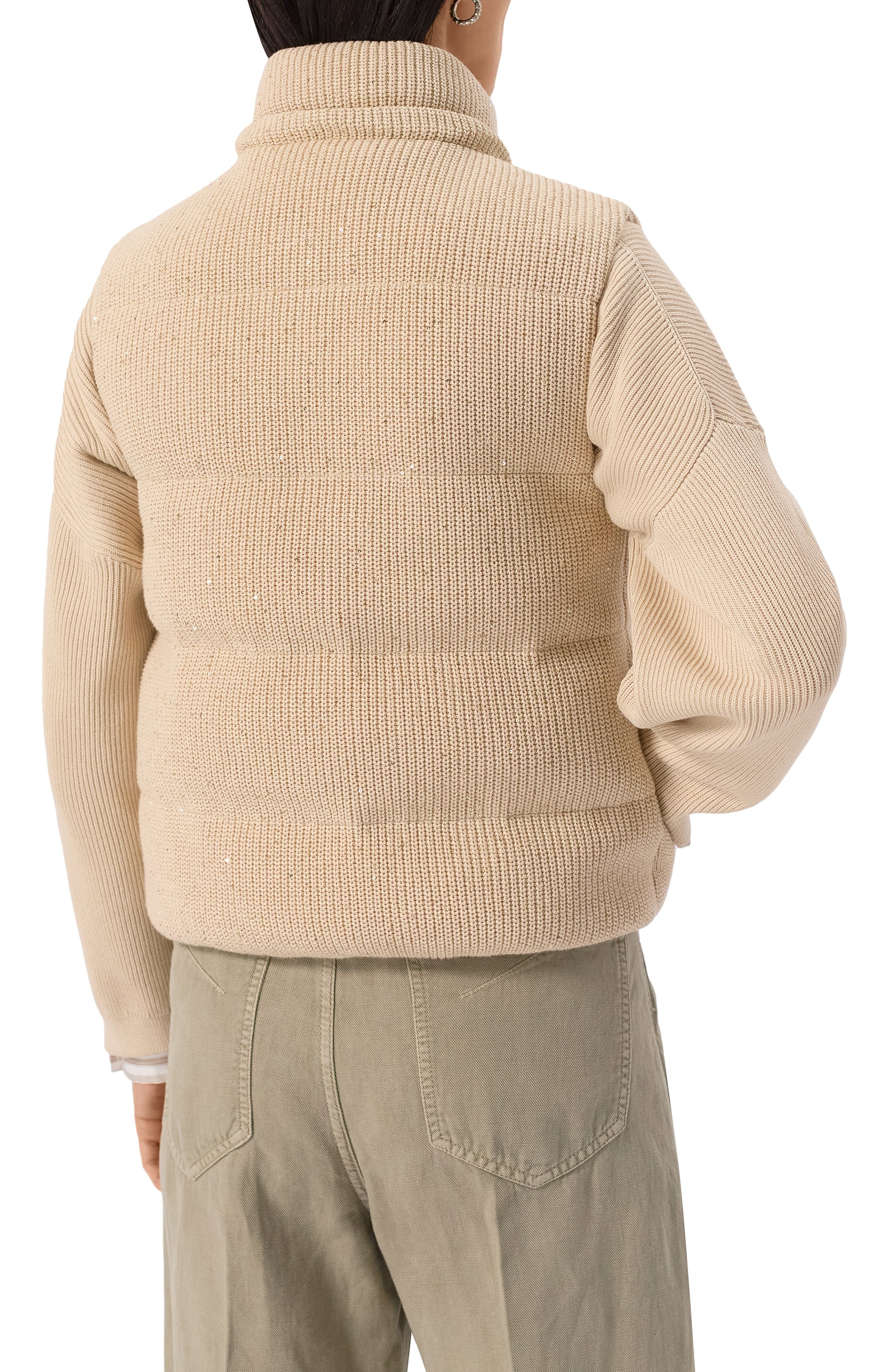 Пуховый жилет BRUNELLO CUCINELLI, арт. M0DVT2142, фото 8