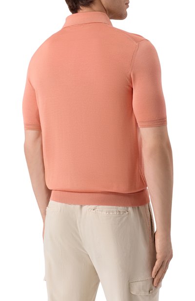 Шелковое поло STEFANO RICCI, арт. K616215P31/F26101, фото 4