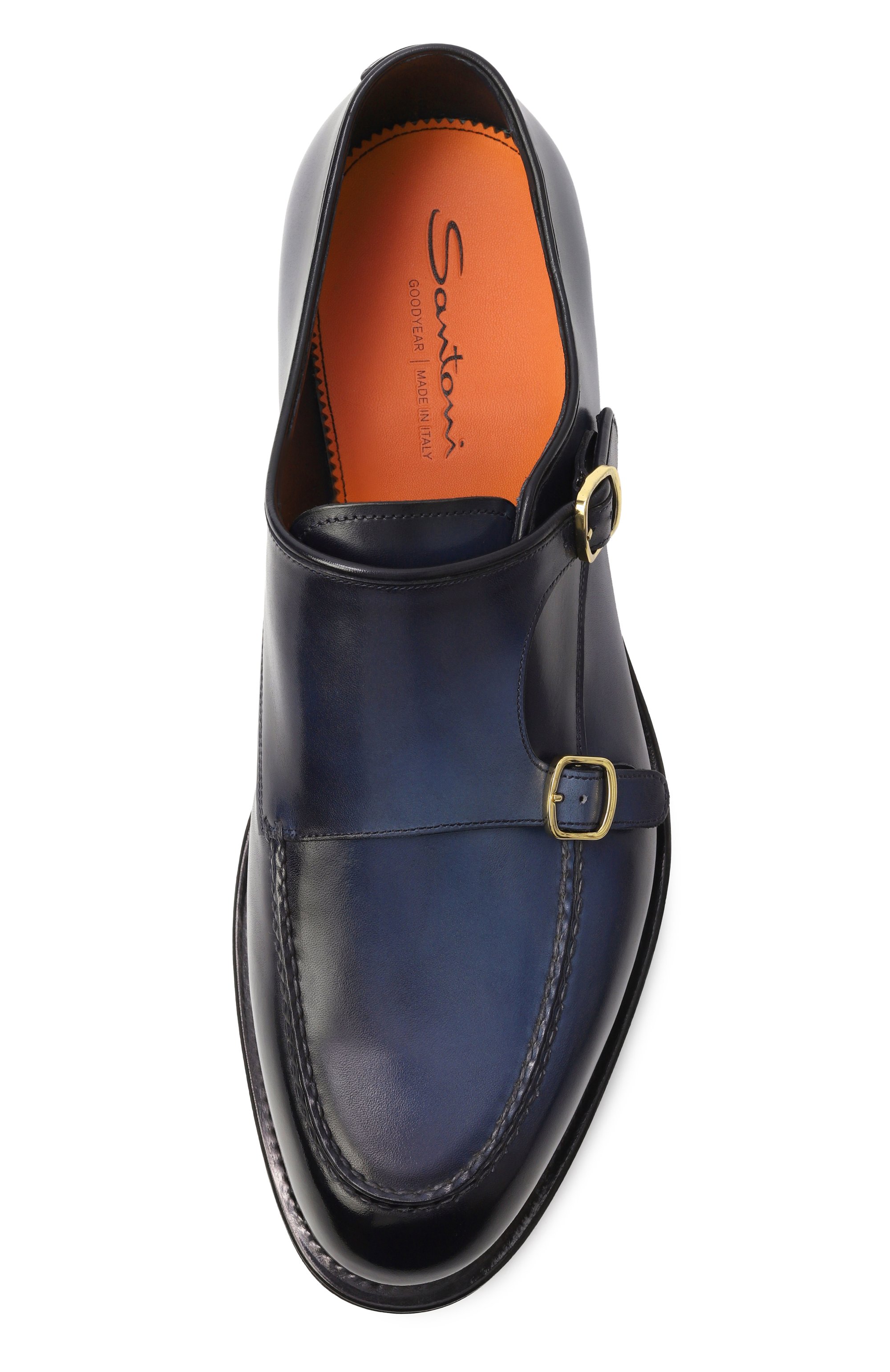 Кожаные монки colin SANTONI, арт. MCCG19016MD3HFUL, фото 6