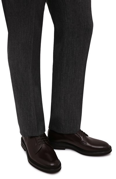 Кожаные дерби BRUNELLO CUCINELLI, арт. MZUVRNK810, фото 3