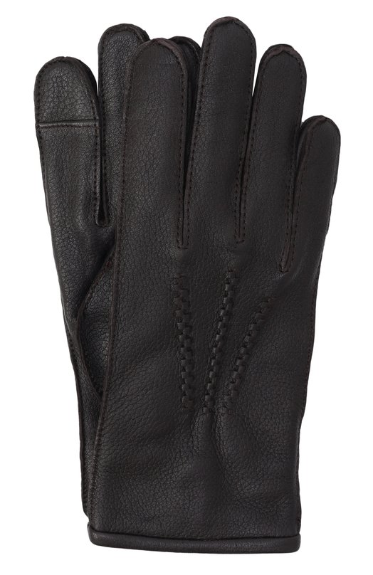 Кожаные перчатки BOSS 50496769 Коричневый 50496769