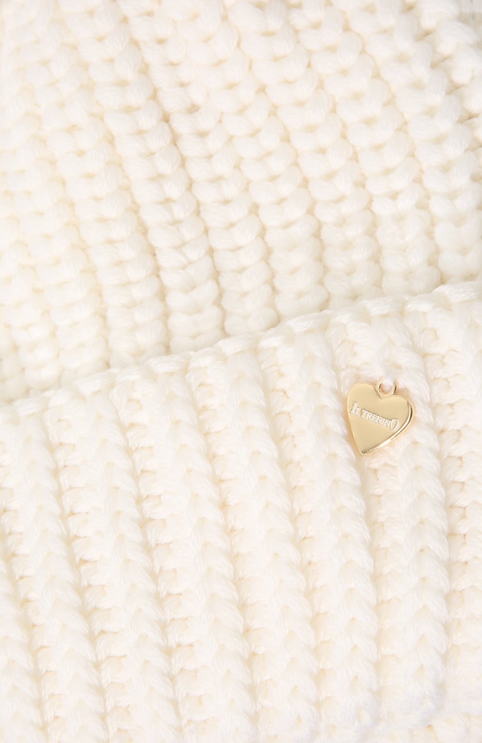 Шерстяная шапка IL TRENINO белого цвета по цене 8995 руб., арт. CL 4057/VA, фото 3 Шерстяная шапка IL TRENINO, арт. CL 4057/VA, фото 3