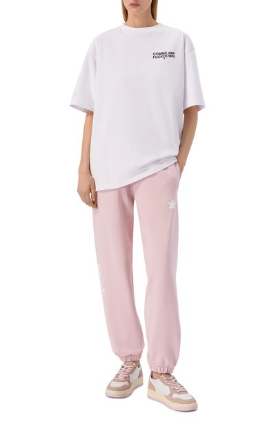 Кожаные кеды medalist AUTRY розового цвета по цене 24350 руб., арт. A1UNAULWBW01, фото 3 Кожаные кеды medalist AUTRY, арт. A1UNAULWBW01, фото 3