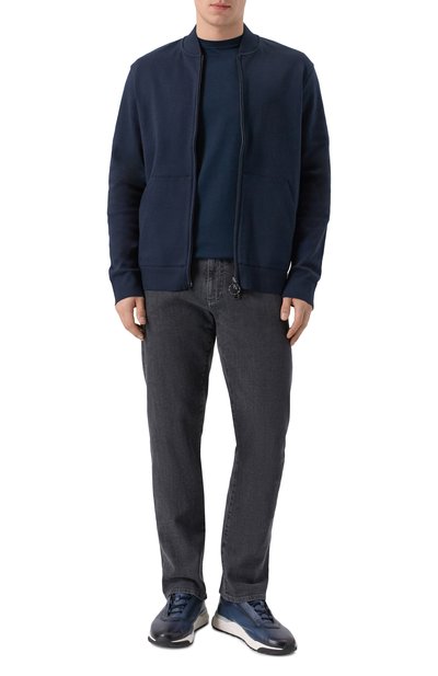 Толстовка из хлопка и кашемира WINDSOR, арт. 13 FL0RIN0-J 10019835/30047342, фото 2