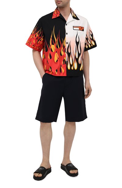 Кожаные шлепанцы PRADA, арт. 2X3060-A21-F0002, фото 2