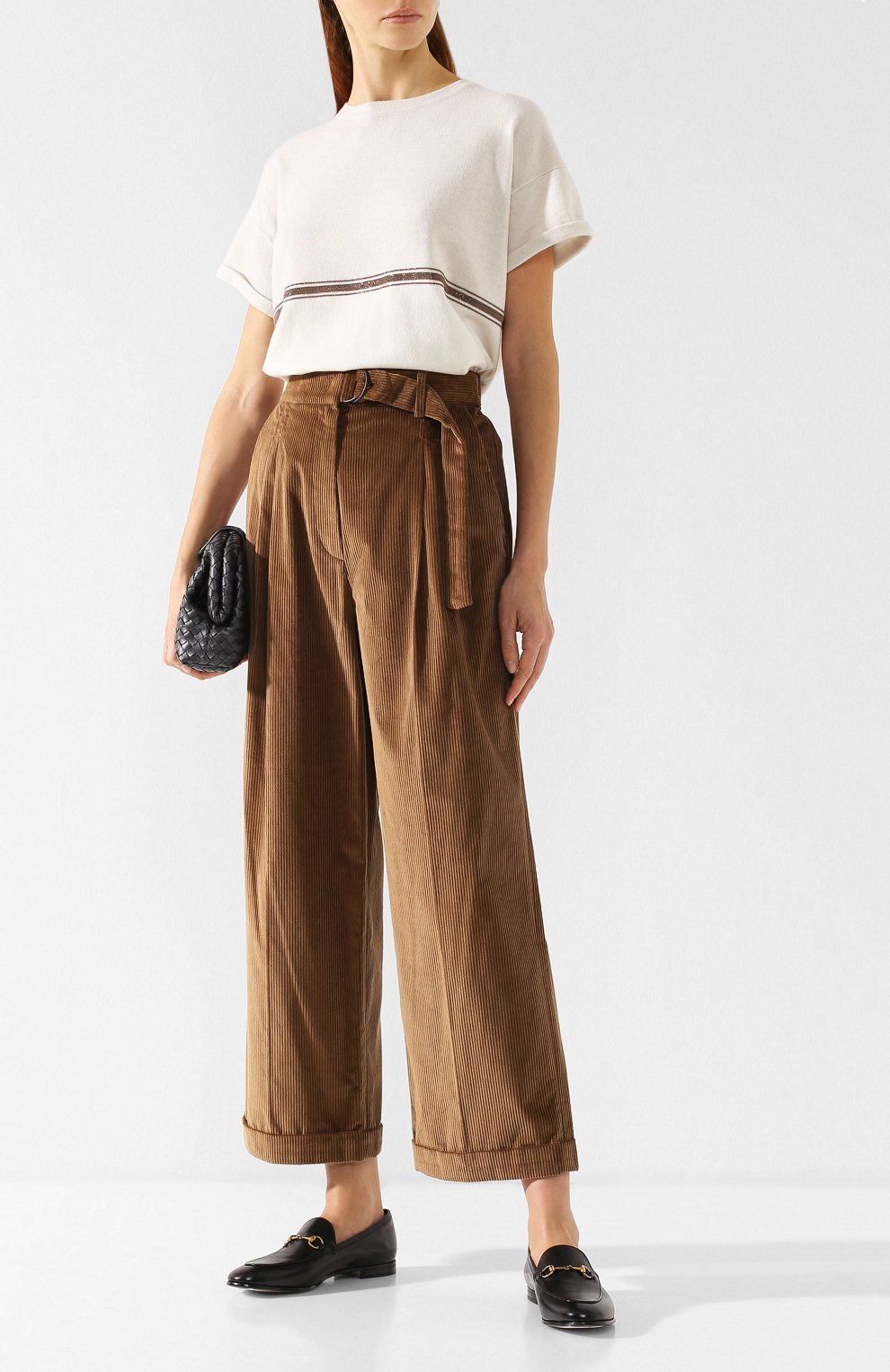 Вельветовые брюки BRUNELLO CUCINELLI, арт. MA104P6729, фото 2