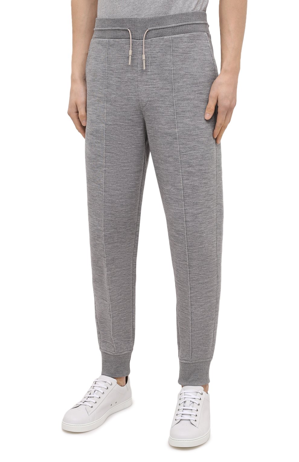 Джоггеры из шерсти и хлопка ZEGNA, арт. UW564/TR0, фото 3