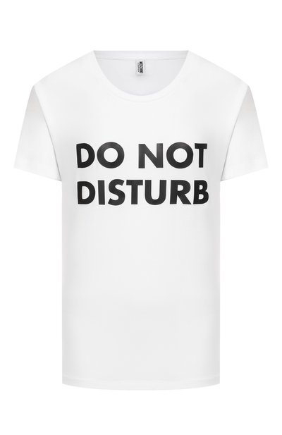 Женская хлопковая футболка MOSCHINO, арт. V0704/4410