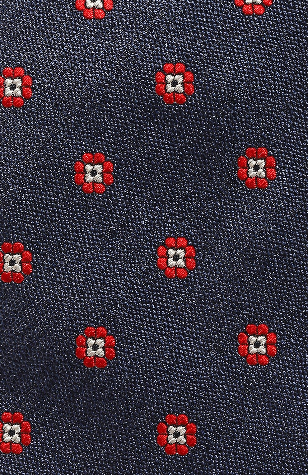 Шелковый галстук CANALI синего цвета по цене 15450 руб., арт. 18/HJ03951, фото 4 Шелковый галстук CANALI, арт. 18/HJ03951, фото 4