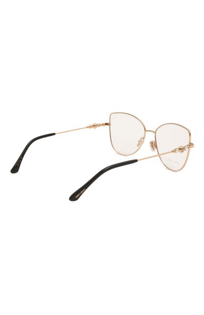Оправа JIMMY CHOO золотого цвета по цене 25400 руб., арт. JC339 2M2, фото 4 Оправа JIMMY CHOO, арт. JC339 2M2, фото 4