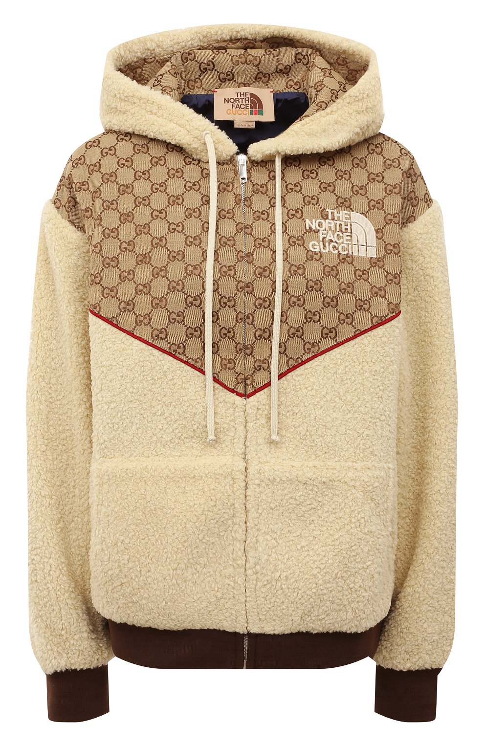 Толстовка the north face x gucci GUCCI разноцветного цвета по цене 187200 руб., арт. 644582 XJC3T, фото 1 Толстовка the north face x gucci GUCCI, арт. 644582 XJC3T, фото 1