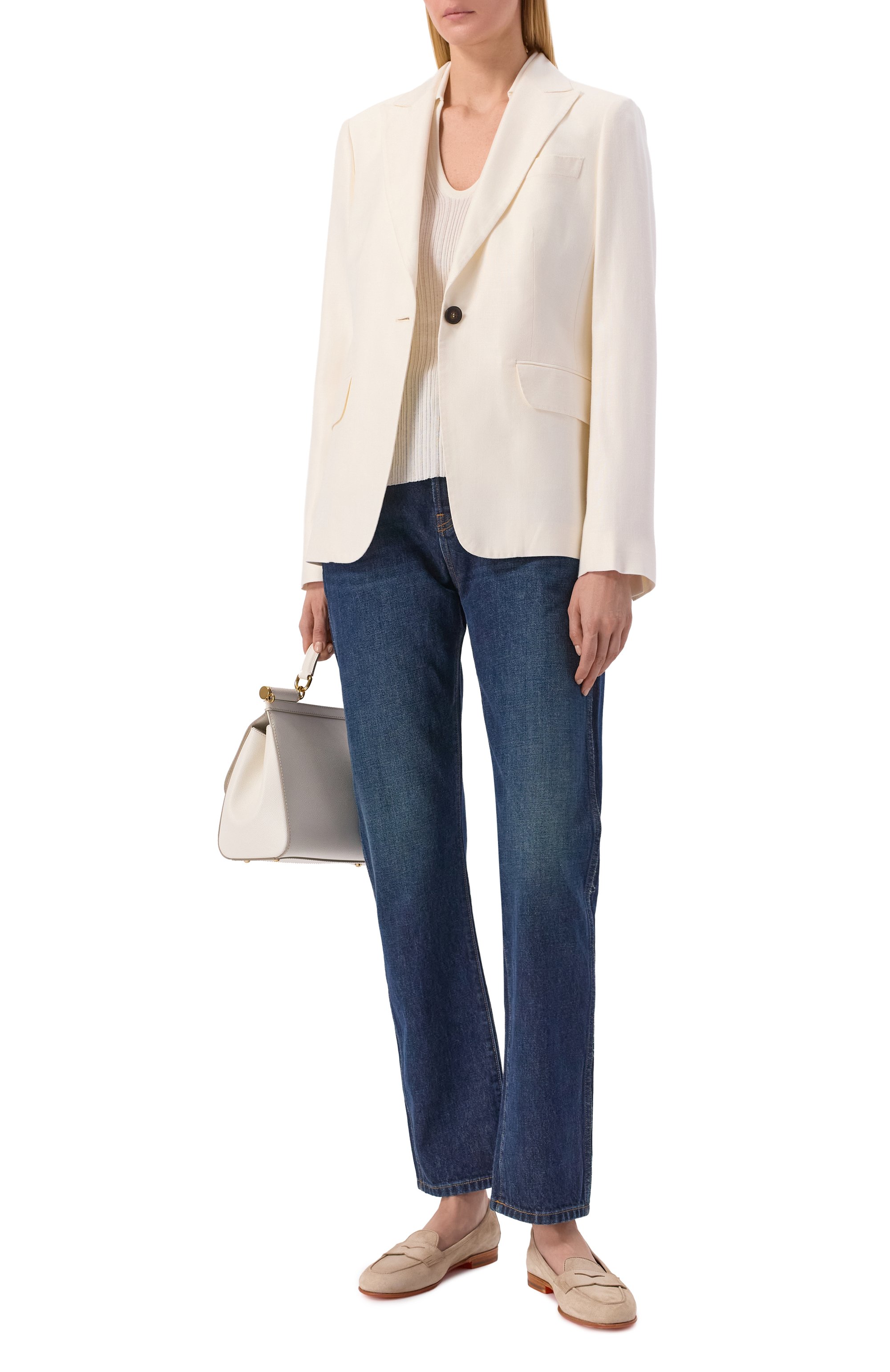 Замшевые пенни-лоферы carla SANTONI,  арт. WUNG71031SA4SAEA, фото 3