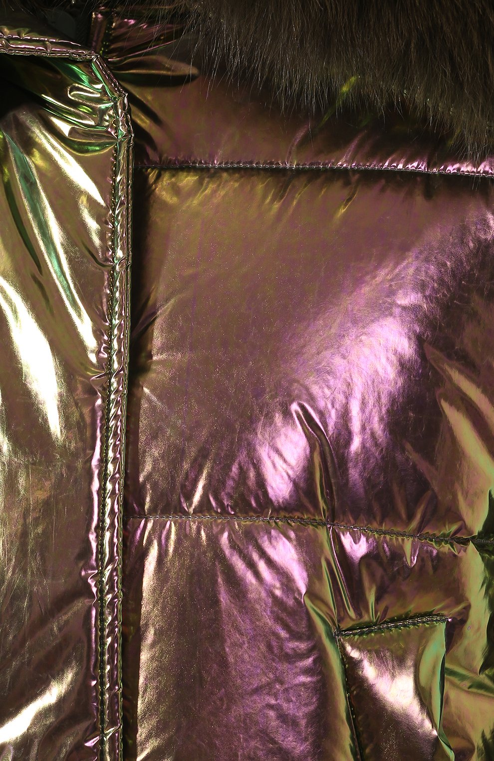 Куртка с меховой отделкой YS ARMY PARIS, арт. 9EFV01255D0RD, фото 5