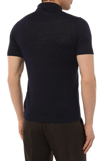 Льняное поло PAUL&SHARK, арт. 23411624, фото 4