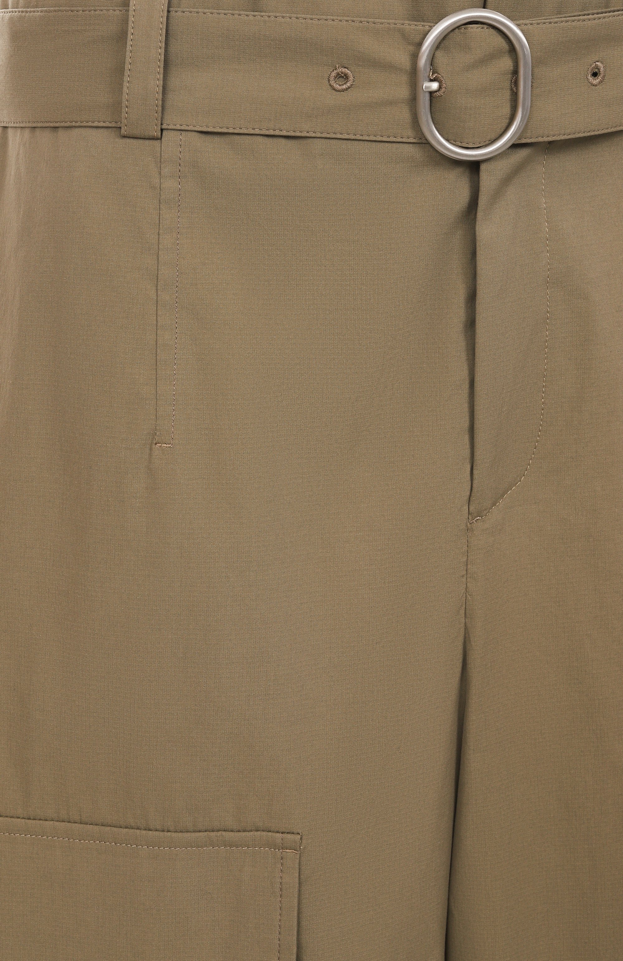 Шорты из хлопка и шелка JIL SANDER, арт. J22KA0287-J45287, фото 6