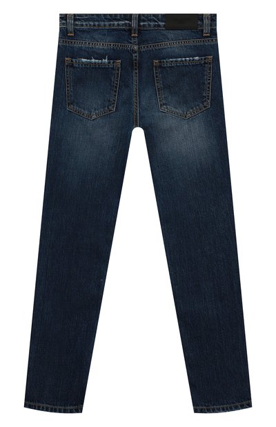 Джинсы NEIL BARRETT KIDS синего цвета по цене 16550 руб., арт. 032181, фото 2 Джинсы NEIL BARRETT KIDS, арт. 032181, фото 2