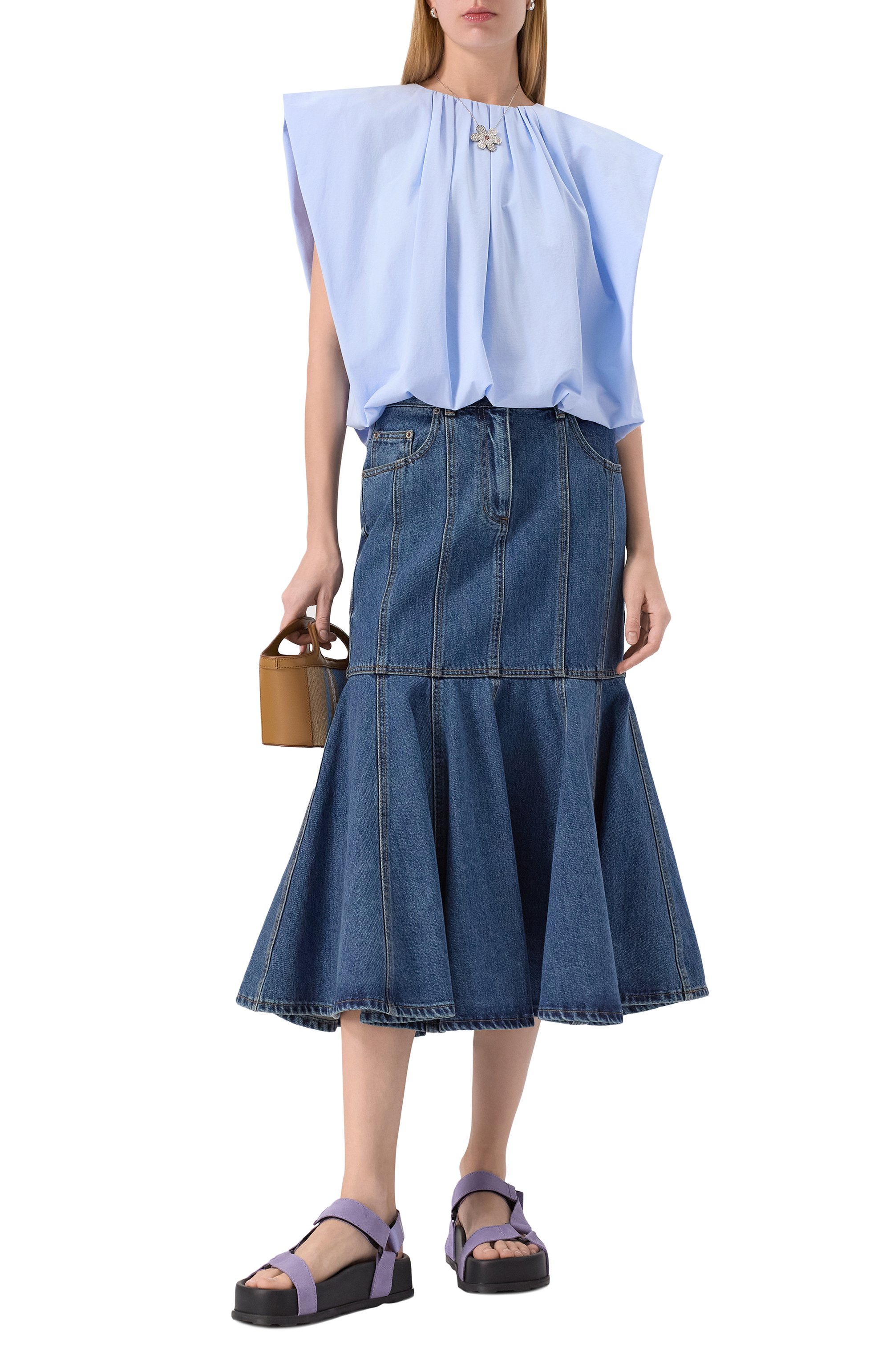 Замшевые сандалии MOSCHINO, арт. 16254/ME0, фото 2