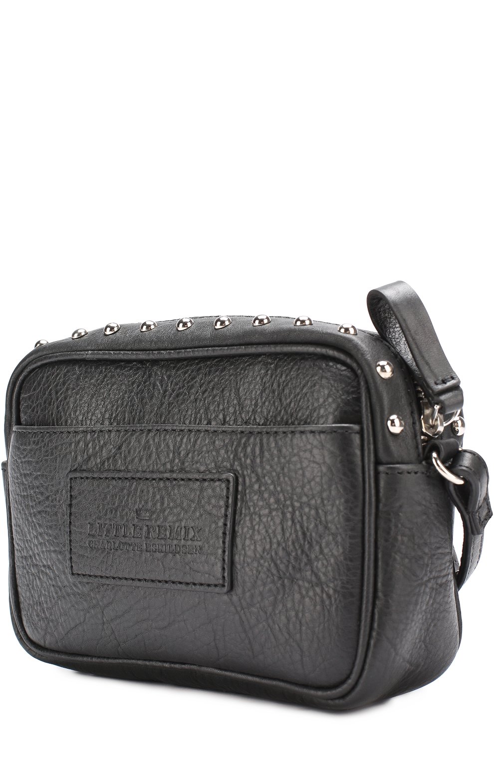 Кожаная сумка с бахромой и заклепками DESIGNERS, REMIX GIRLS, арт. 13437, фото 2