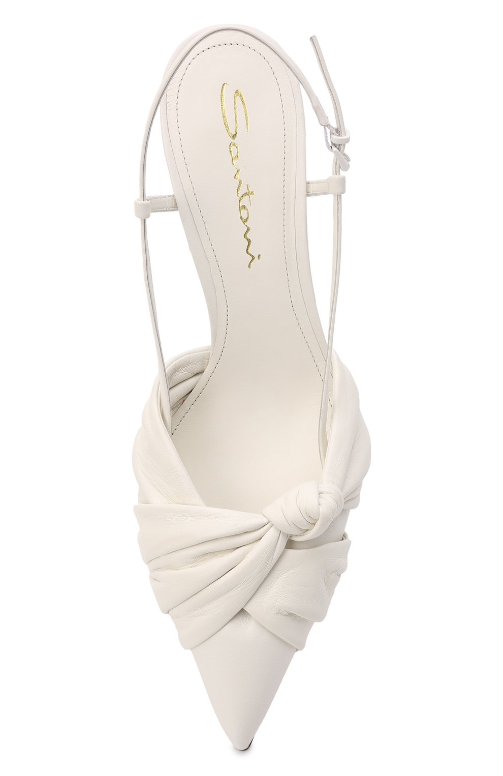 Кожаные туфли SANTONI, арт. WDBQ59939HALT0P0I90, фото 6