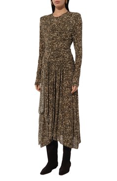 Платье из вискозы ISABEL MARANT, арт. 24H/R00617FA-B4K02I, фото 3