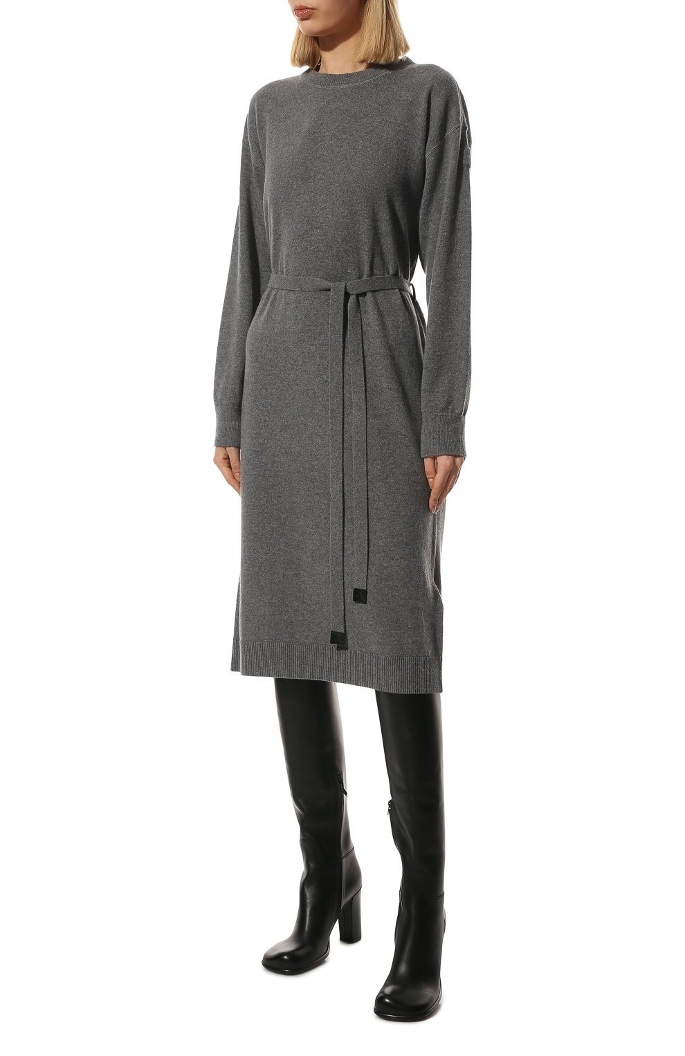 Платье из шерсти и кашемира MONCLER, арт. H1-093-9L000-04-M1550, фото 3