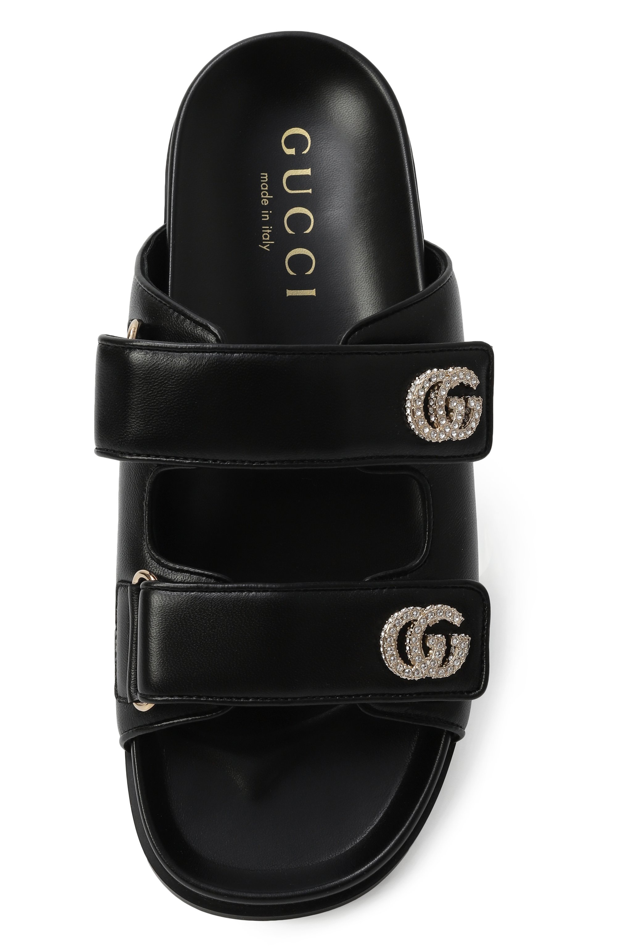 Кожаные шлепанцы GUCCI, арт. 816633/AAEKU, фото 6