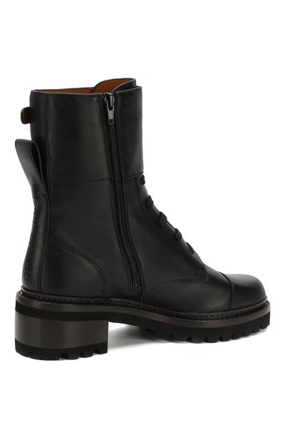 Кожаные ботинки SEE BY CHLOÉ, арт. SB33080A/10140, фото 4