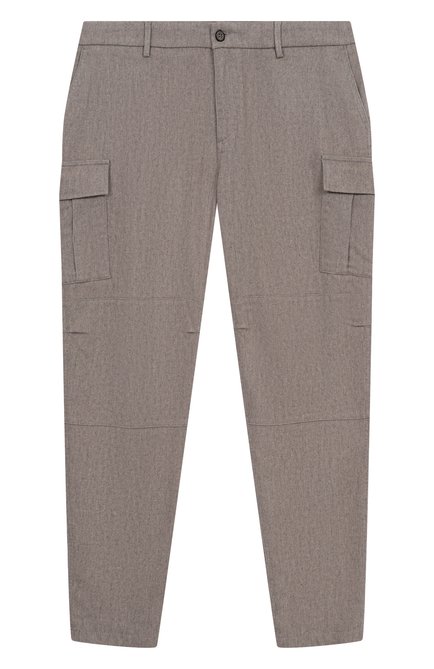 Мужские брюки-карго из шерсти и кашемира ELEVENTY, арт. H75PANA15/TET0H015