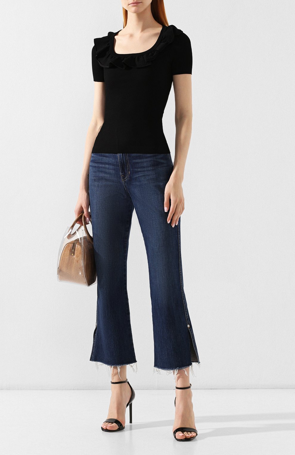 Топ из вискозы REDVALENTINO, арт. SR3KCB48/4G5, фото 2
