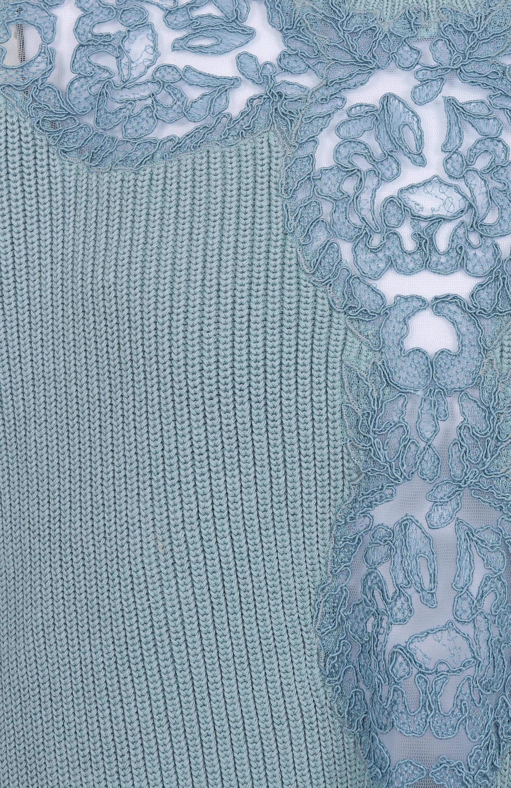 Хлопковый свитер ELIE SAAB, арт. T0154, фото 6