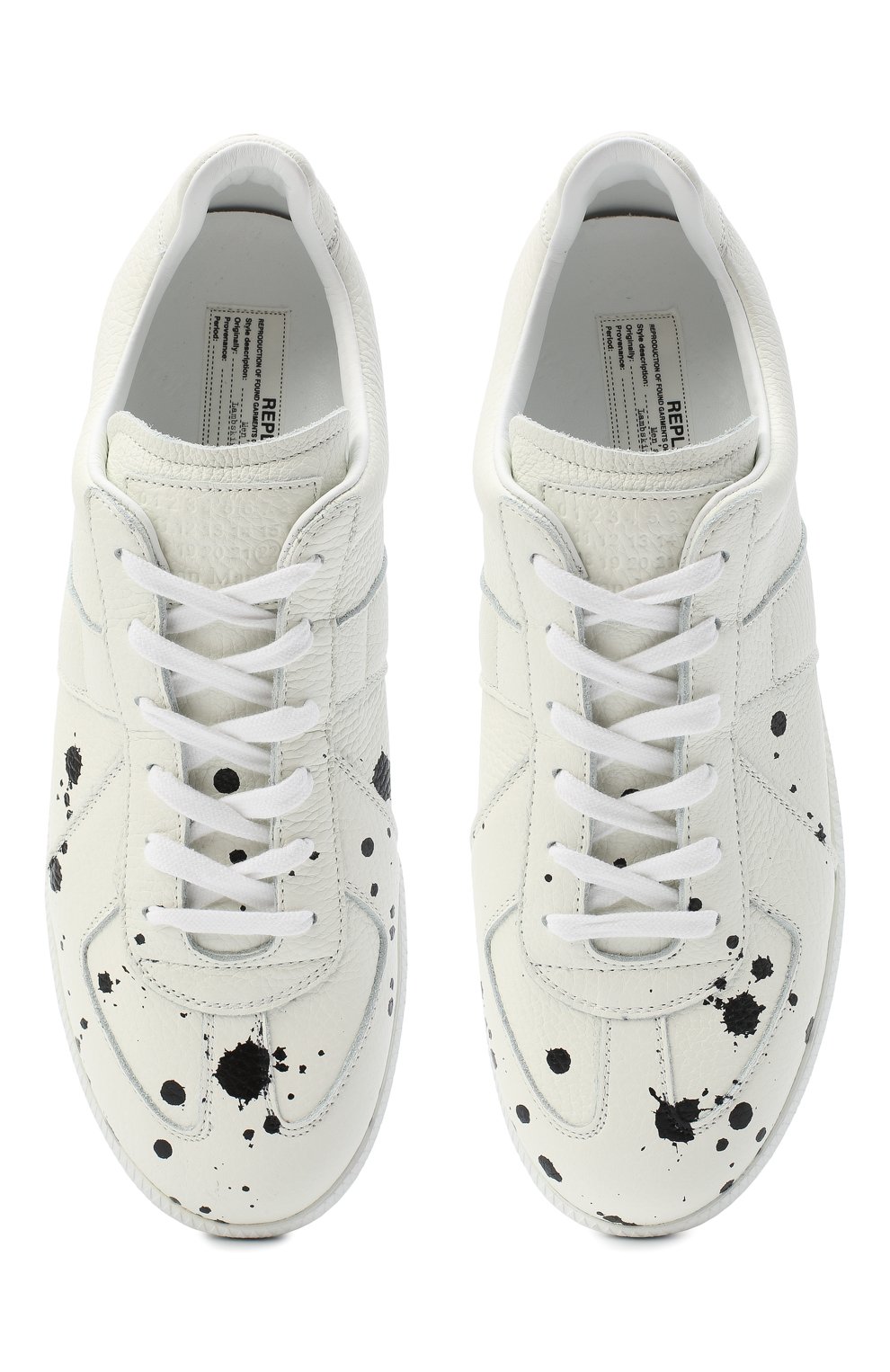 Кожаные кеды replica MAISON MARGIELA, арт. S57WS0354/P3169, фото 5