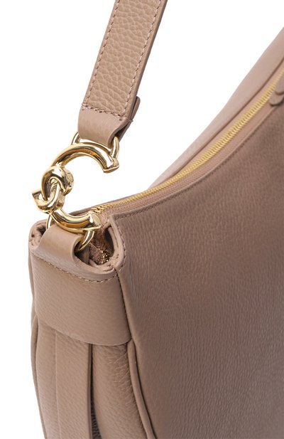 Сумка c-easy medium COCCINELLE темно-бежевого цвета по цене 44100 руб., арт. E1 SHA 13 02 01, фото 3 Сумка c-easy medium COCCINELLE, арт. E1 SHA 13 02 01, фото 3