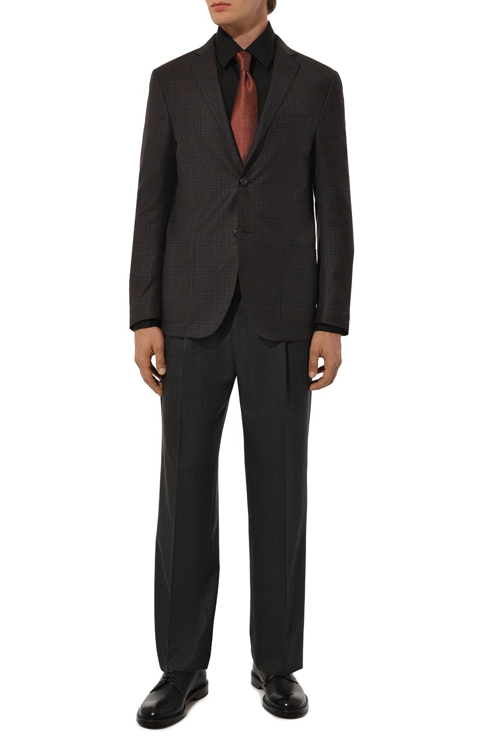 Шерстяной пиджак CORNELIANI коричневого цвета по цене 109000 руб., арт. 946002-9416277, фото 3 Шерстяной пиджак CORNELIANI, арт. 946002-9416277, фото 3