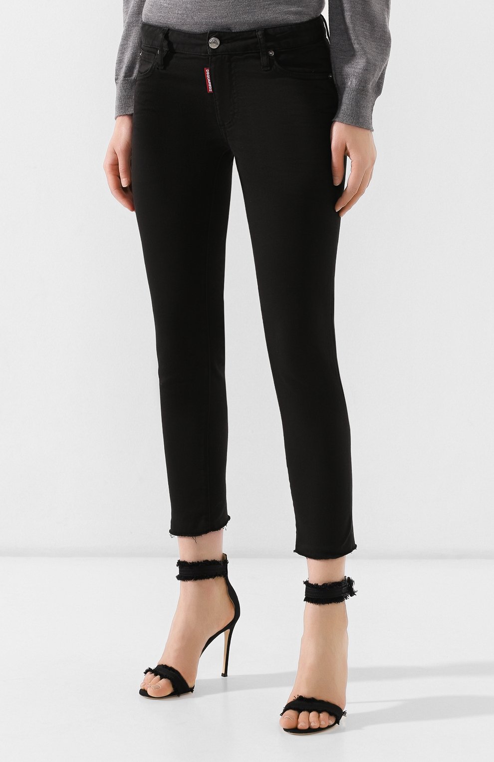 Джинсы DSQUARED2 черного цвета по цене 39150 руб., арт. S75LB0208/S44531, фото 3 Джинсы DSQUARED2, арт. S75LB0208/S44531, фото 3