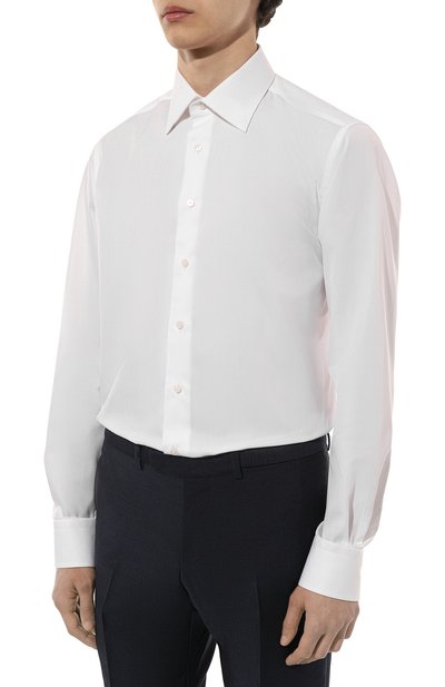 Хлопковая сорочка ZILLI, арт. MFZ-12212-401638/0001, фото 4