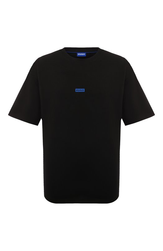 Хлопковая футболка HUGO Blue