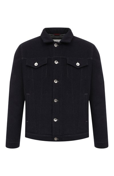 Мужская утепленная куртка-рубашка BRUNELLO CUCINELLI, арт. MT4976880